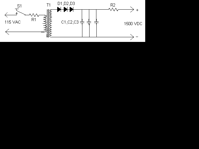 This is the schematic of the laser power supply