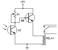 dark detecting circuit