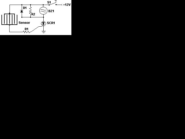 This is the schematic of the Rain Detector