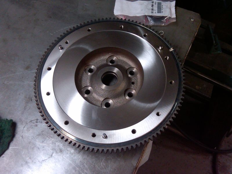 Honda flywheel resurfacing #4