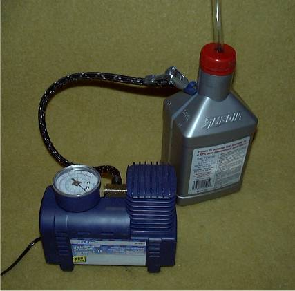 Transmission fluid flush pump