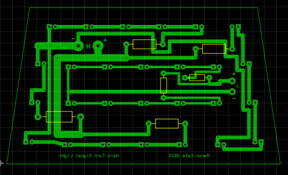 Signal Light PCB Pattern