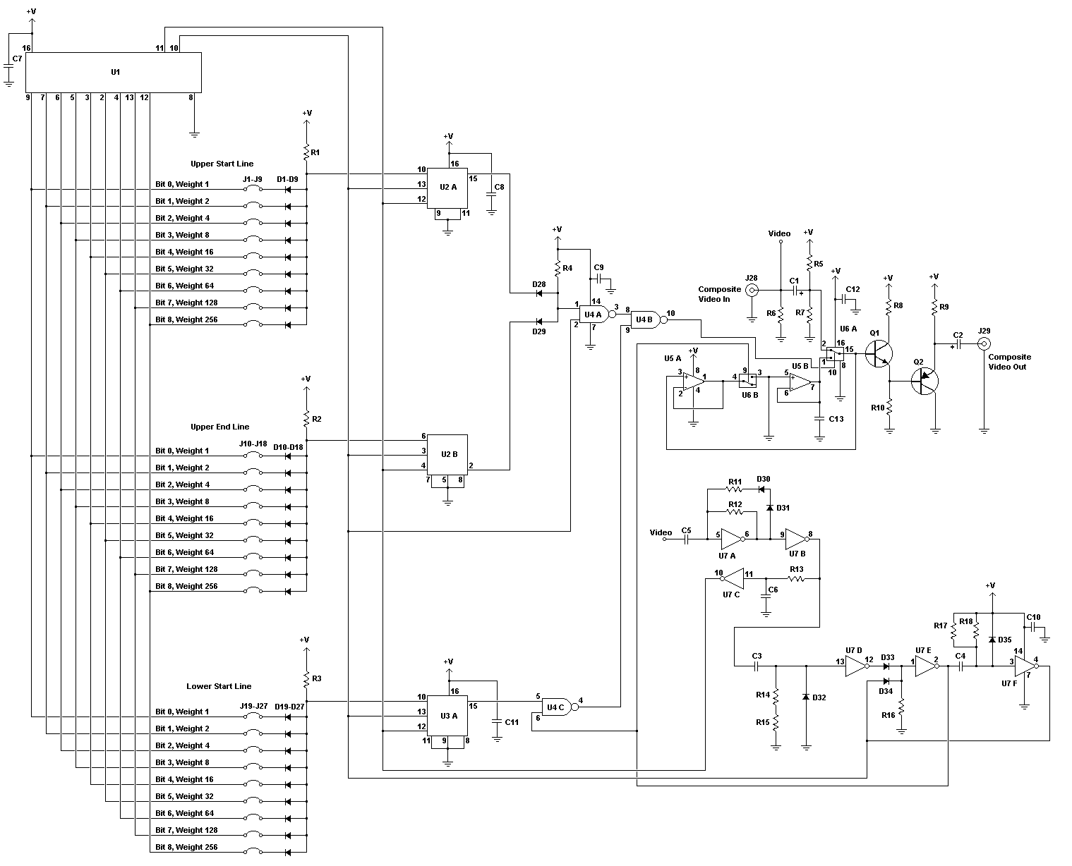 This is the schematic of the Macrovision removal circuit