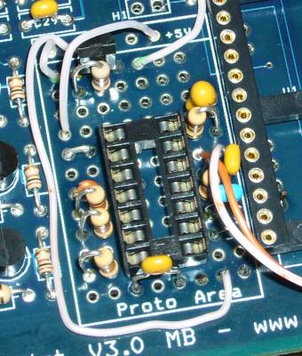 Image of 2nd VR Conditioner circuit on Megasquirt board
