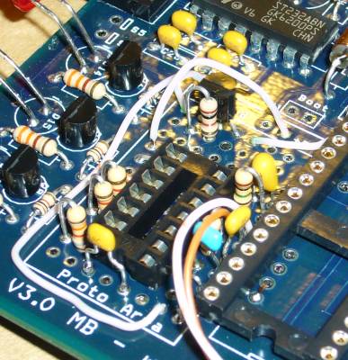 Image of 2nd VR Conditioner circuit on Megasquirt board