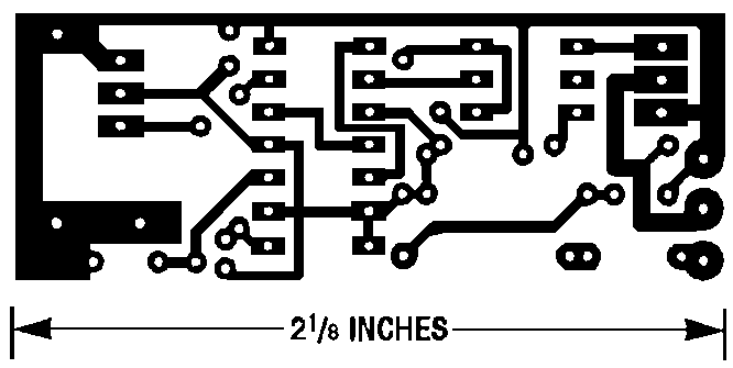 PCB of the IR Remote Switch