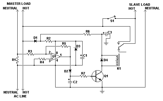 Schematic for Automatic Load Sensing Power Switch