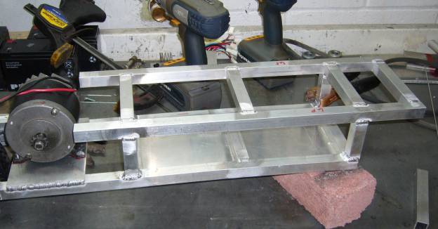 Top frame welded to bottom of frame