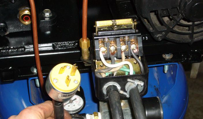thumbnail image 2 of Campbell Hausfeld Replacement Motor 5KCR49VN2685Y / MC019700SJ – 230V 56FR 2 of 4