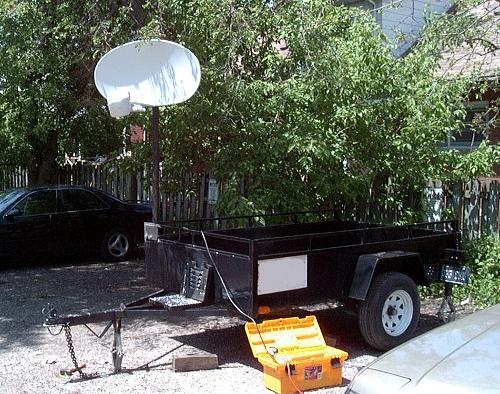 Image Of Satellite Trailer