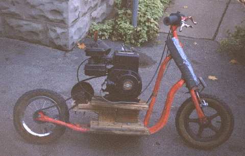 This is a picture of the Scooter