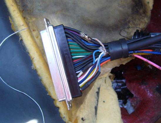 DB37 with 4 conductor shielded cable added