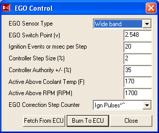 EGO Control, MS1, 13B Rotary