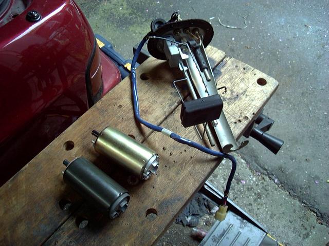 rx7 rc fuel pump norotors